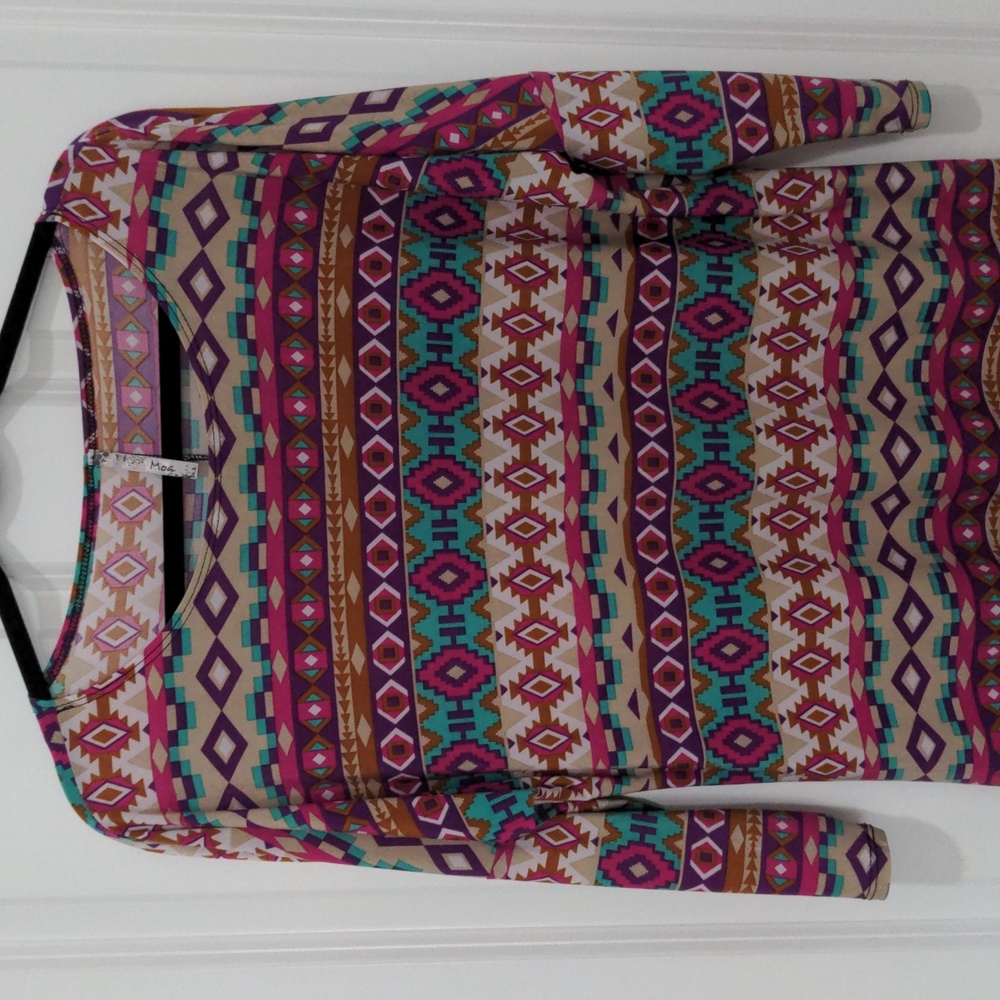 Geometric tunic - Picture 2 of 3